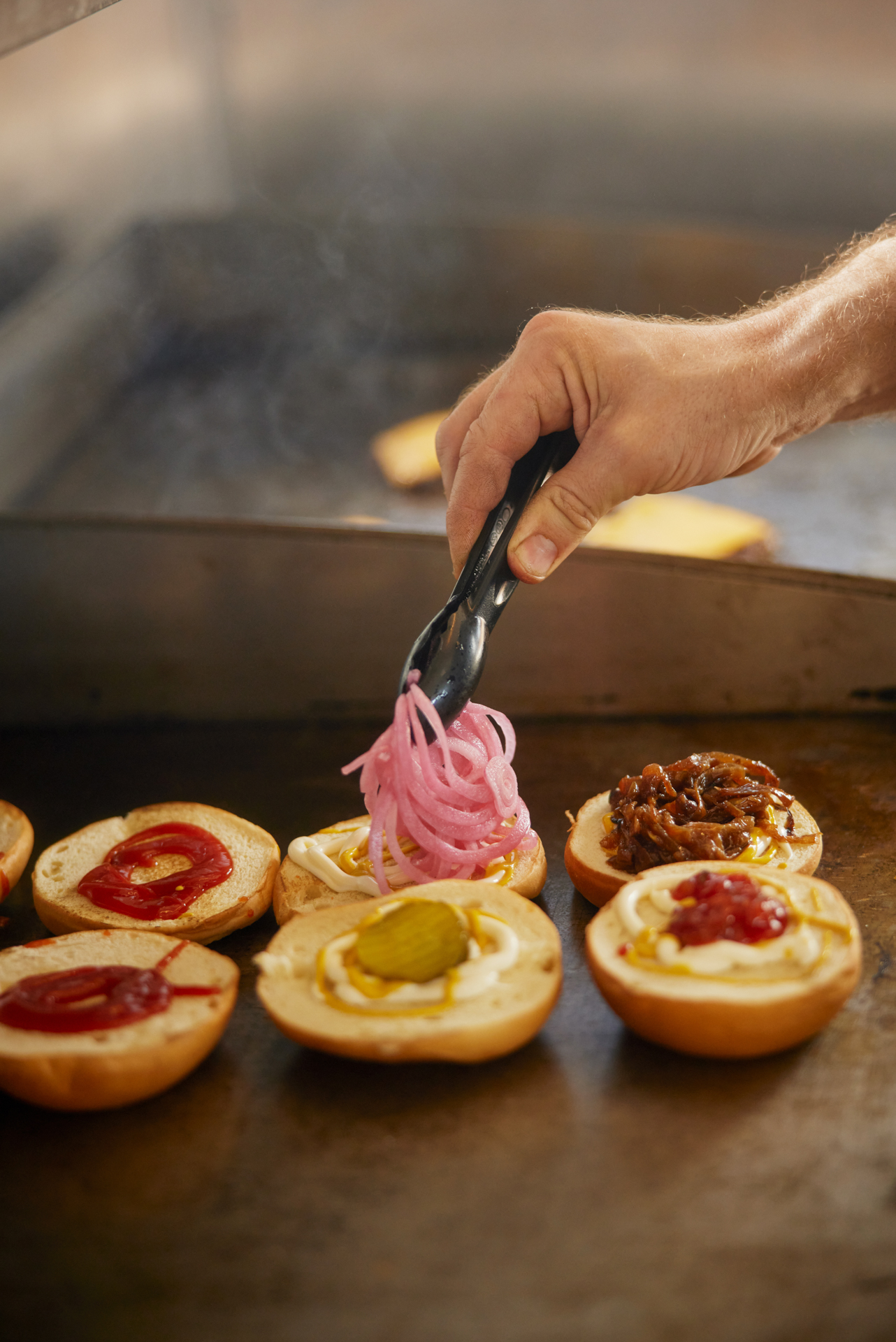 Vegan Börger, Vegan hamborgari með sveppasósu og grænmeti