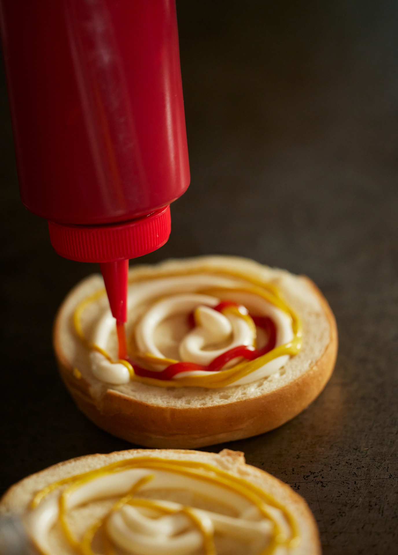 Vegan Börger, Vegan hamborgari með sveppasósu og grænmeti